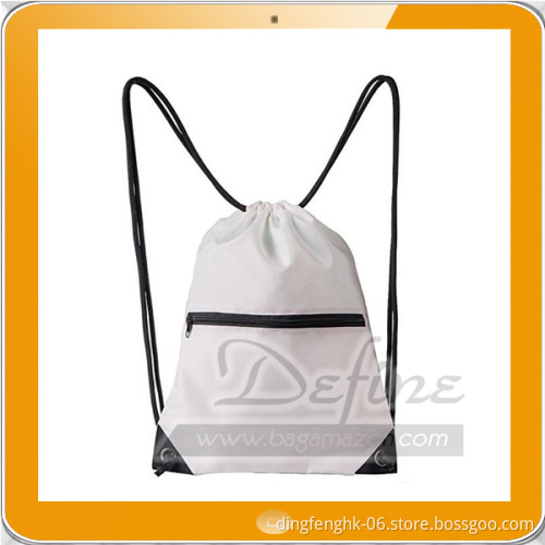 Lightweight Sport Gym Drawstring Backpack Bag